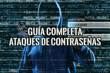 Hacker encapuchado frente a código y login, ilustrando una guía sobre los tipos de ataques de contraseñas y su prevención.